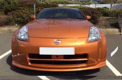 Orange Z in sunshine