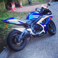 GSXR750 full Racefit Exaust System