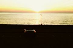 350Z In The Sun Set