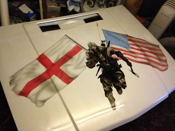 Assassins Creed Volvo Bonnet