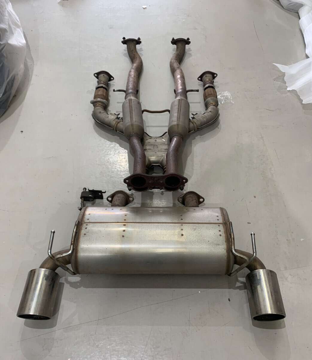 350z nismo exhaust for sale deals